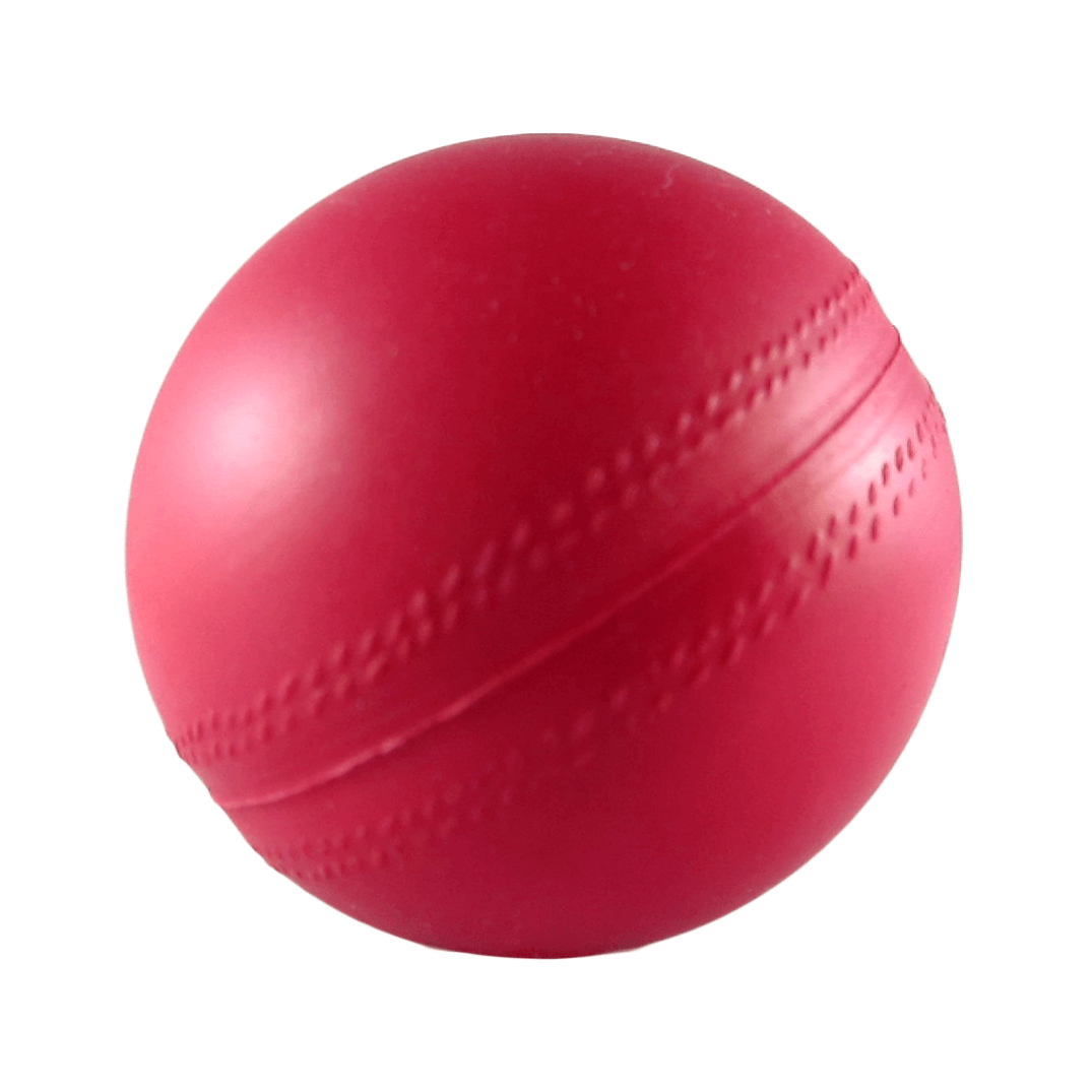 Red Cricketball Angle View