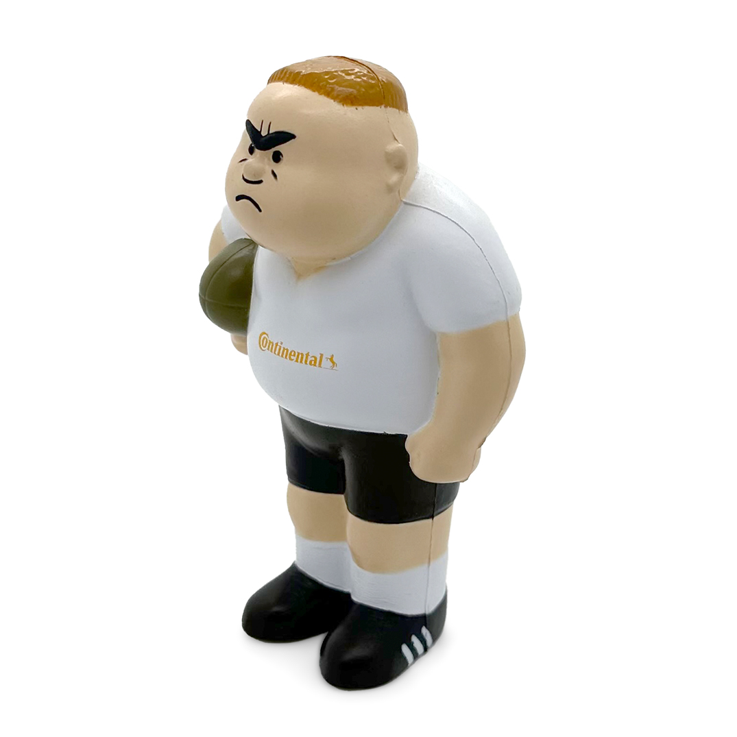 Rugby Player Stress Ball Side