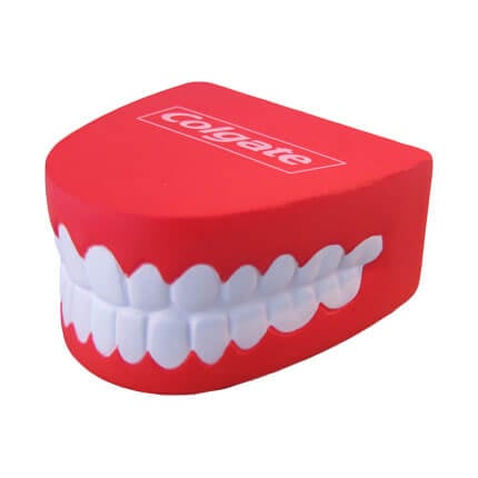 Teeth stress toy shape