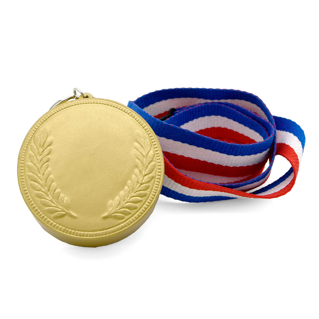 Medal Stress Ball in Gold Rear View