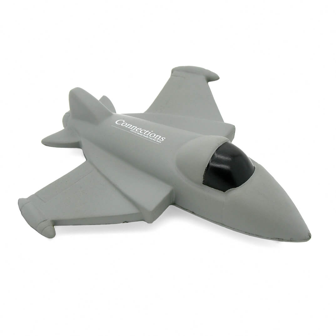 Fighter Jet Stress Ball Alternate Front View