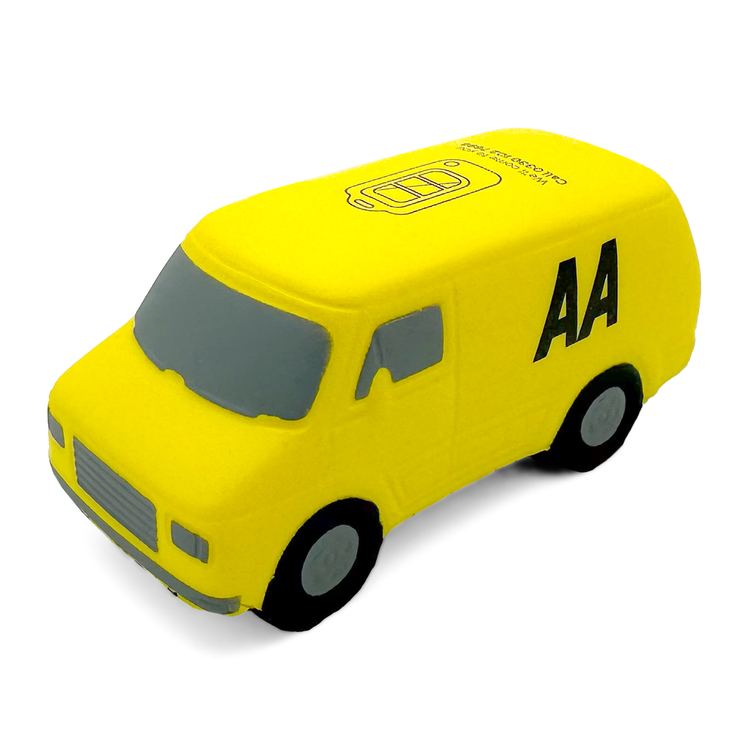 Stress Van in Yellow - Front View