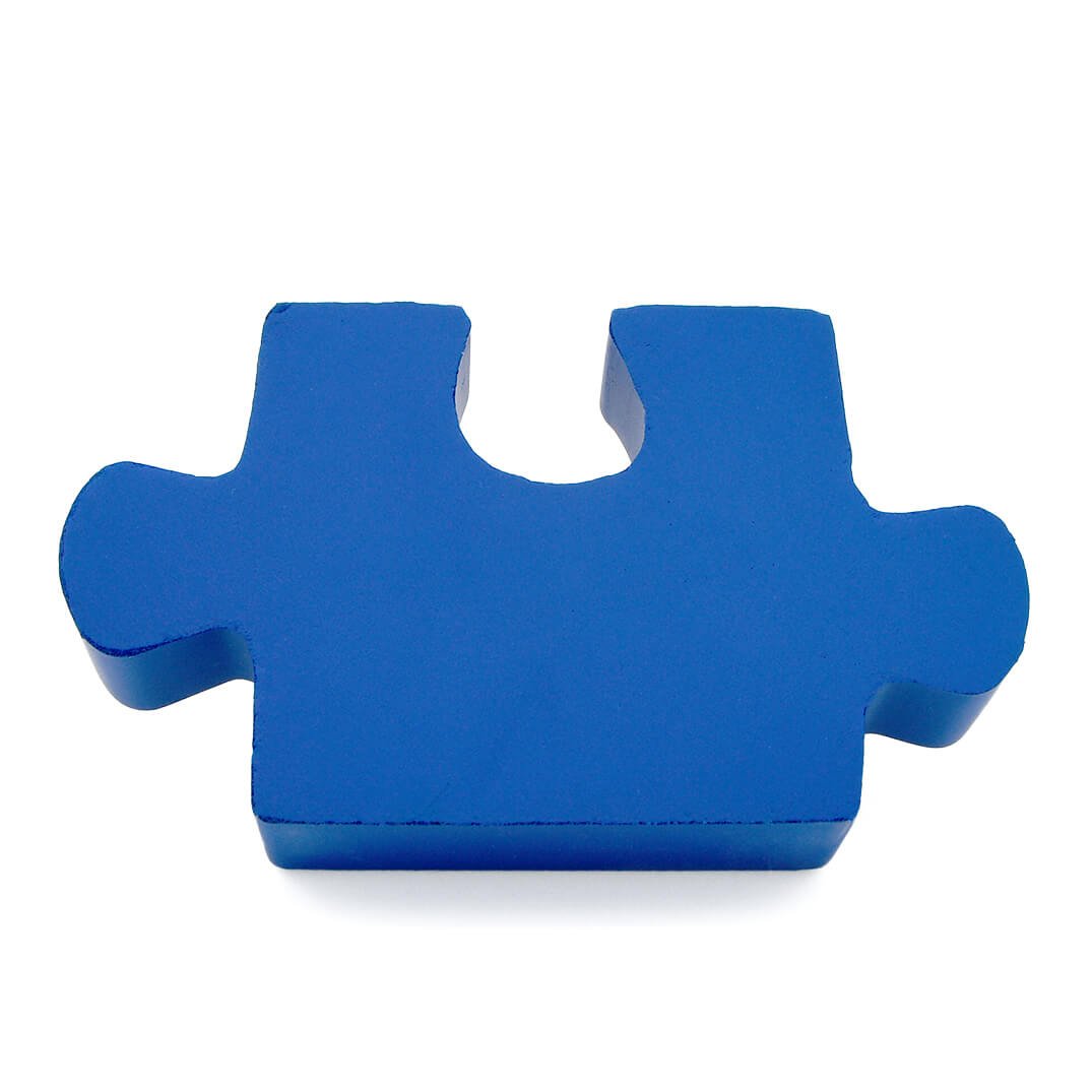 Blue Stress Jigsaw Piece