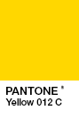Pantone Yellow 012 C