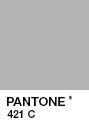 Pantone 421 C