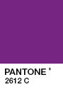 Pantone 2612 C