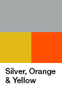 Silver, Orange & Yellow