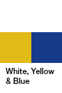 White, Yellow & Blue