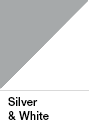 Silver & White