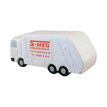 Recycling Lorry Stress Ball Rear View