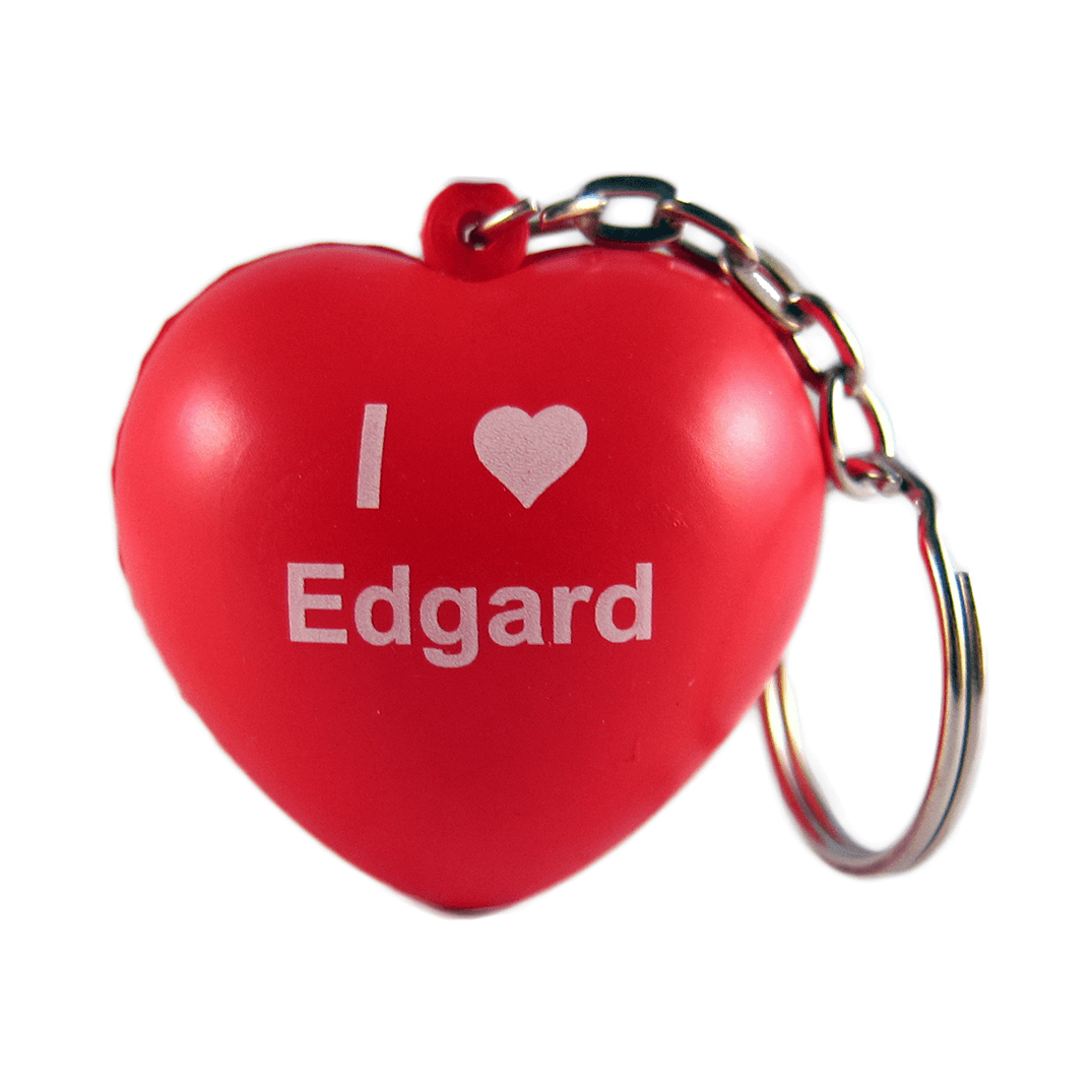 Heart Keyring Front