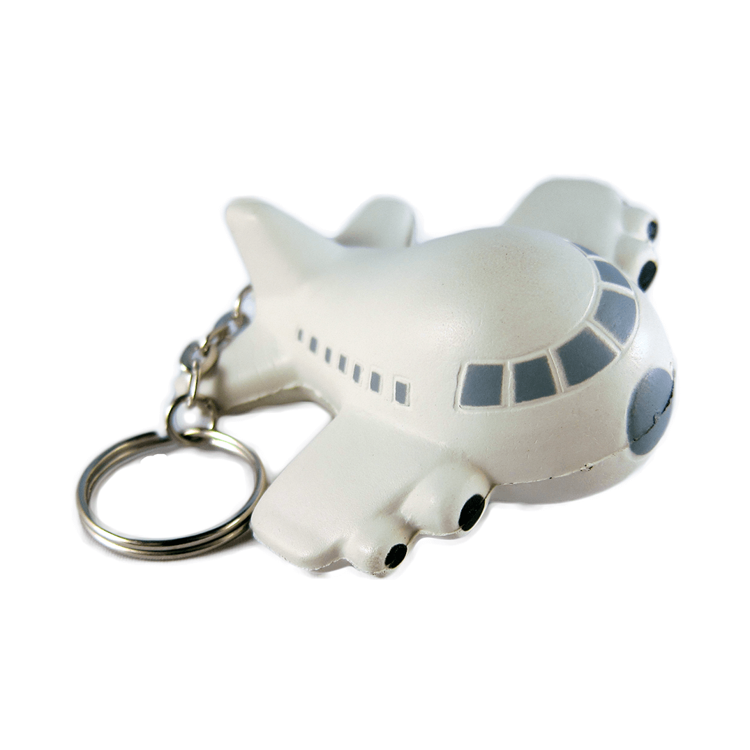 Aeroplane Keyring Angle