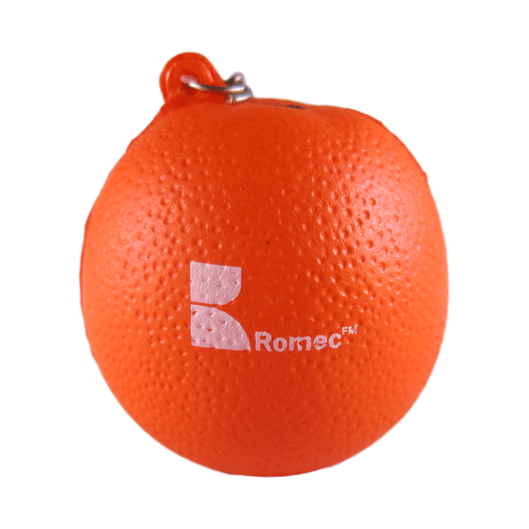 Orange Keyring Front