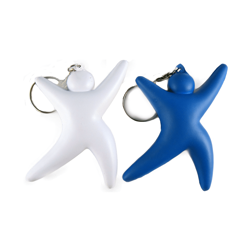 Gymnast Keyring Together