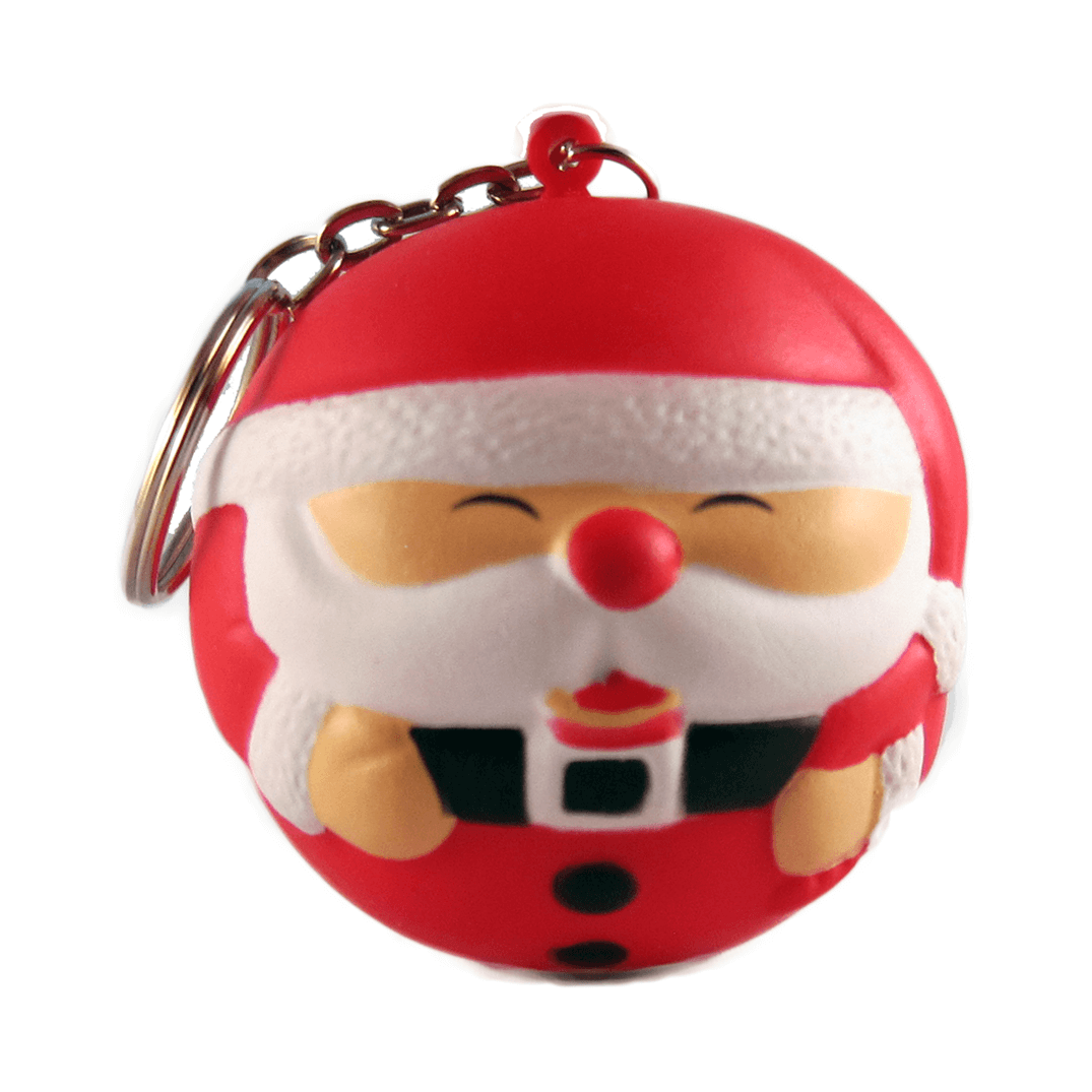 Santa Keyring Front