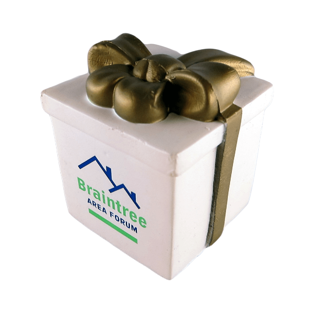 Gift Box Present Angle View