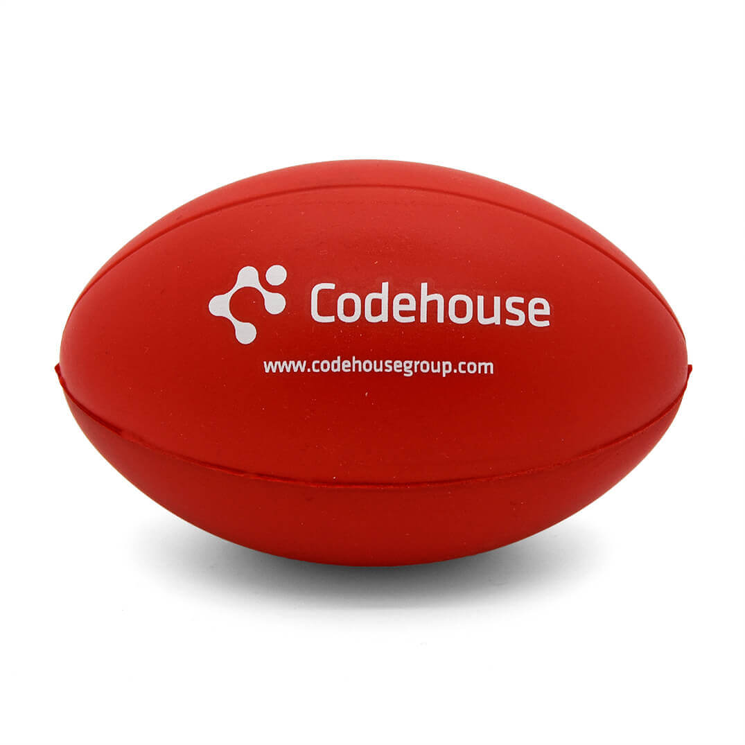 Rugby Stress Ball Front View