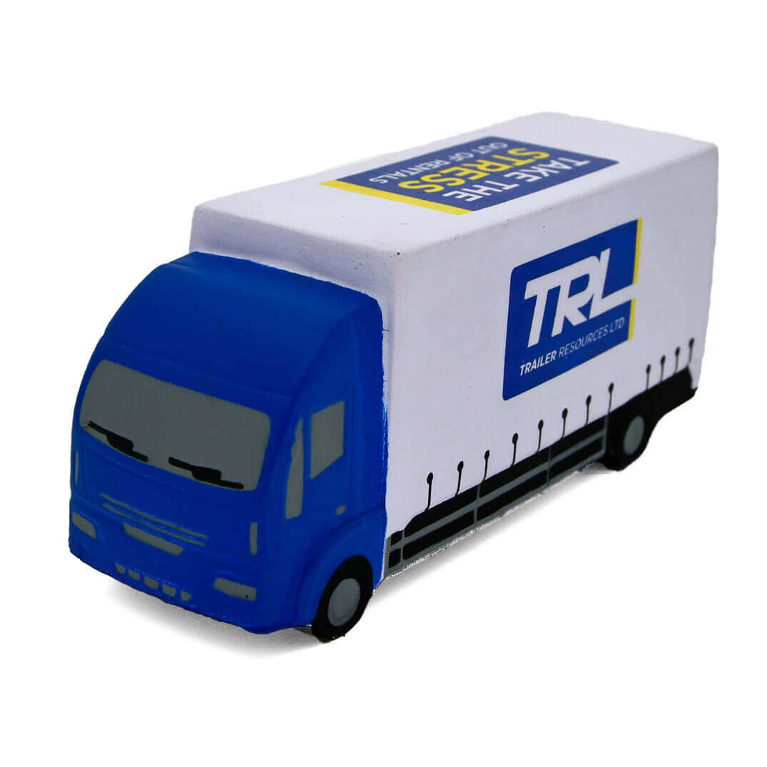 Lorry stress ball with logo