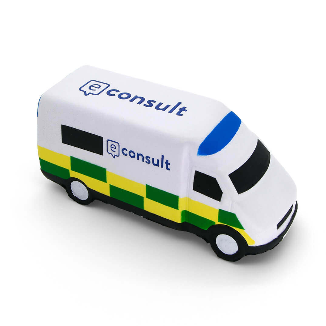 Ambulance Stress Ball Front View