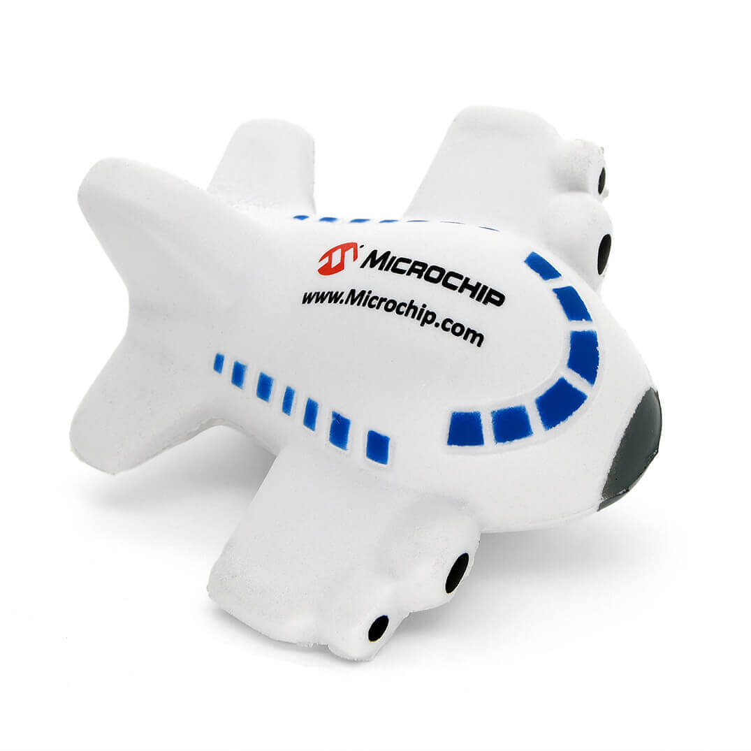 Aeroplane shaped stress ball