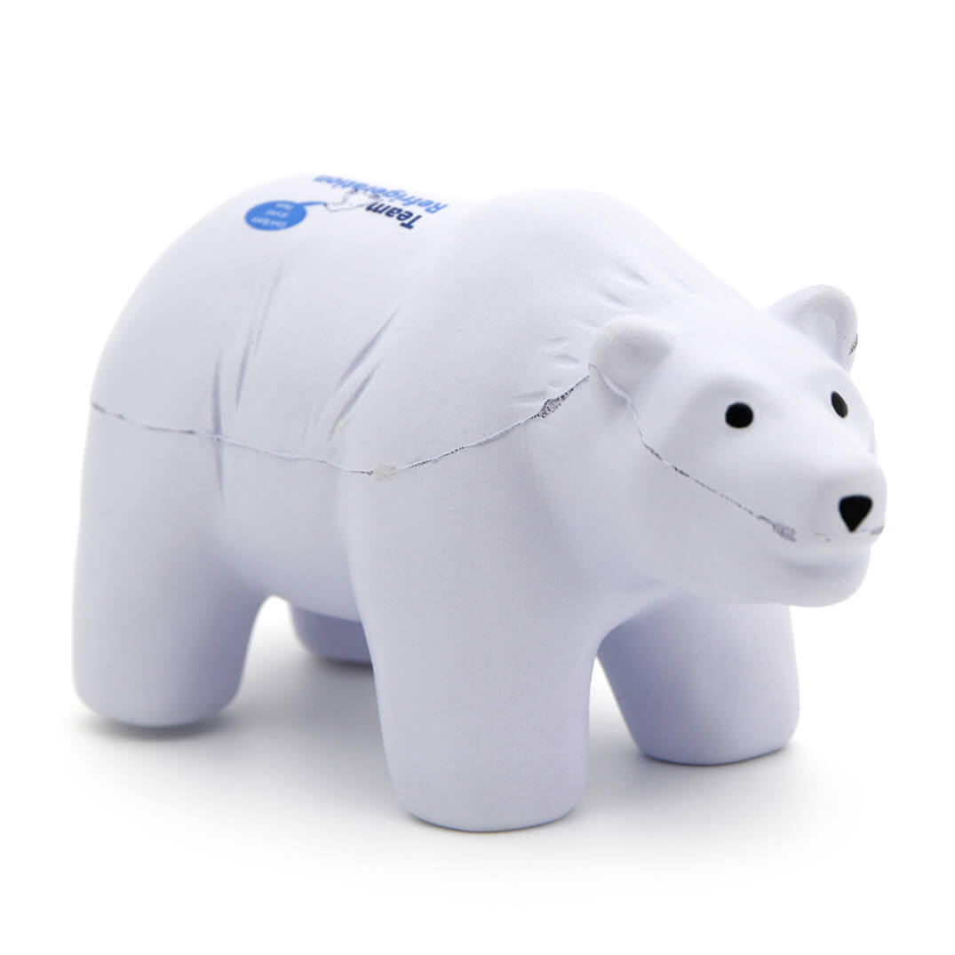 Stress Polar Bear Front View