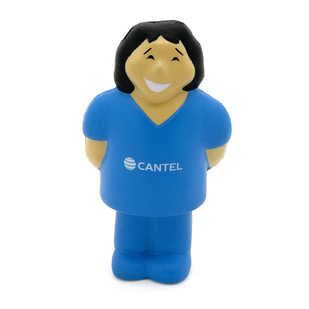 Female Nurse Stress Ball Front View