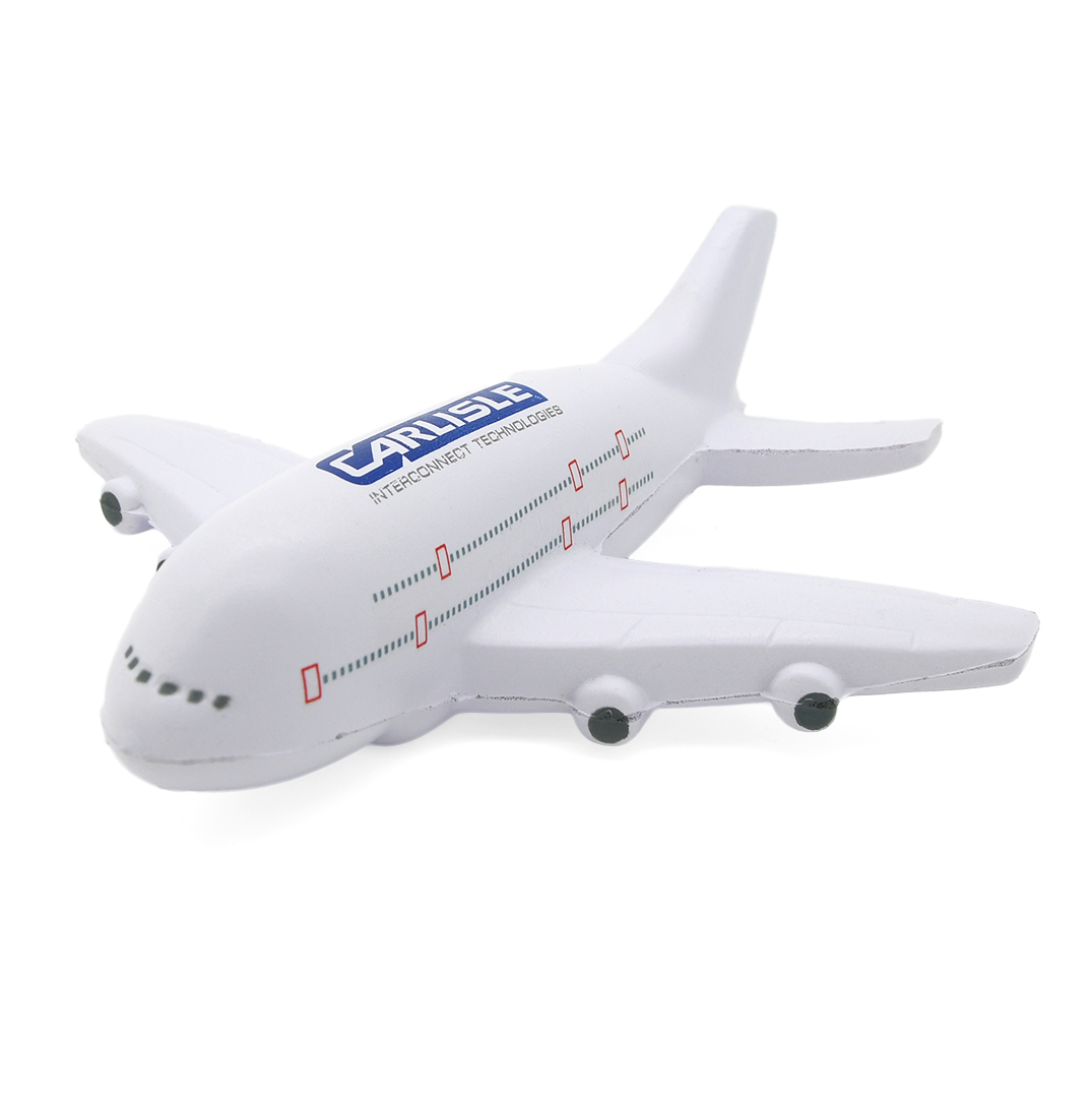 A380 Style Aeroplane Stress Ball Front View