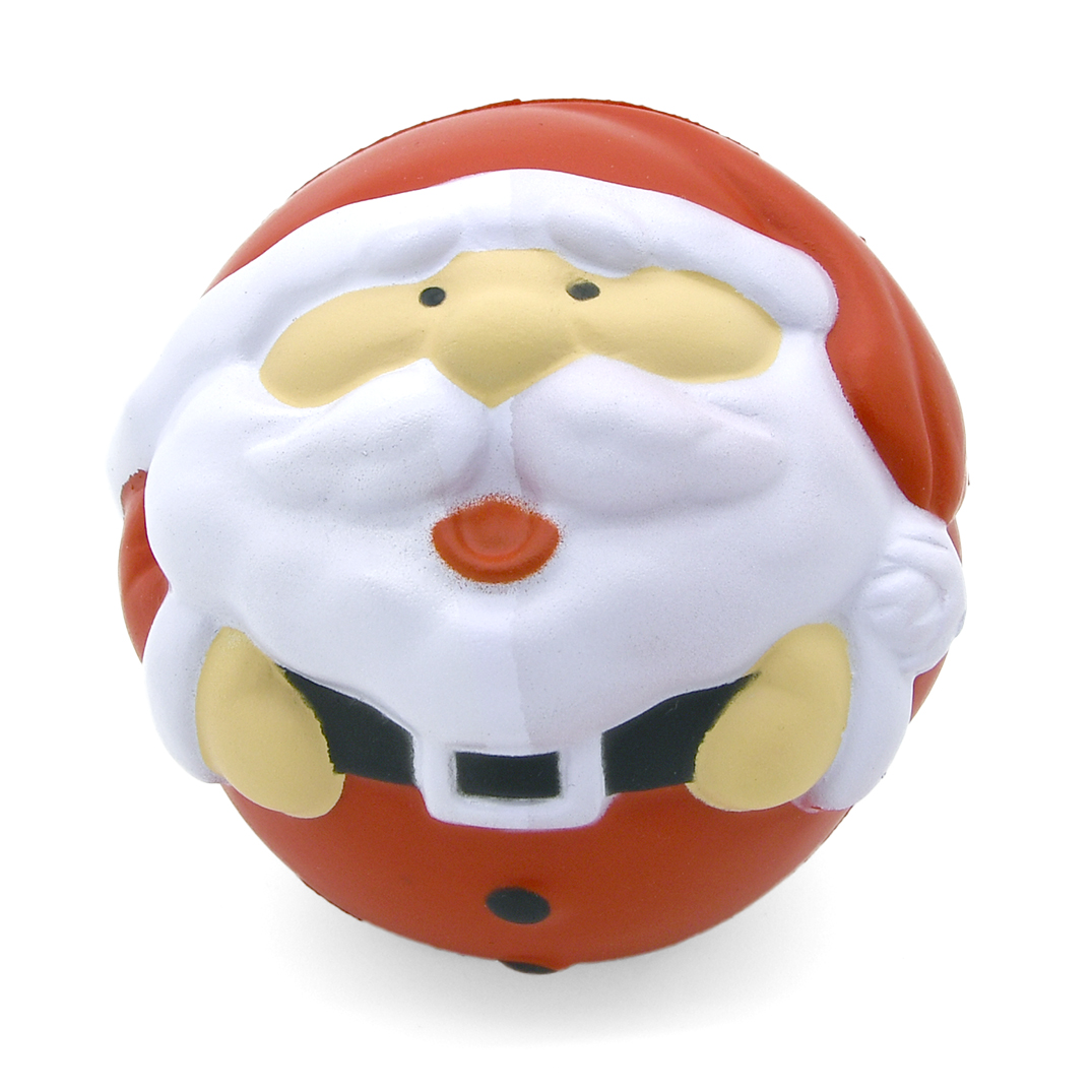 Santa Stress Ball Front View