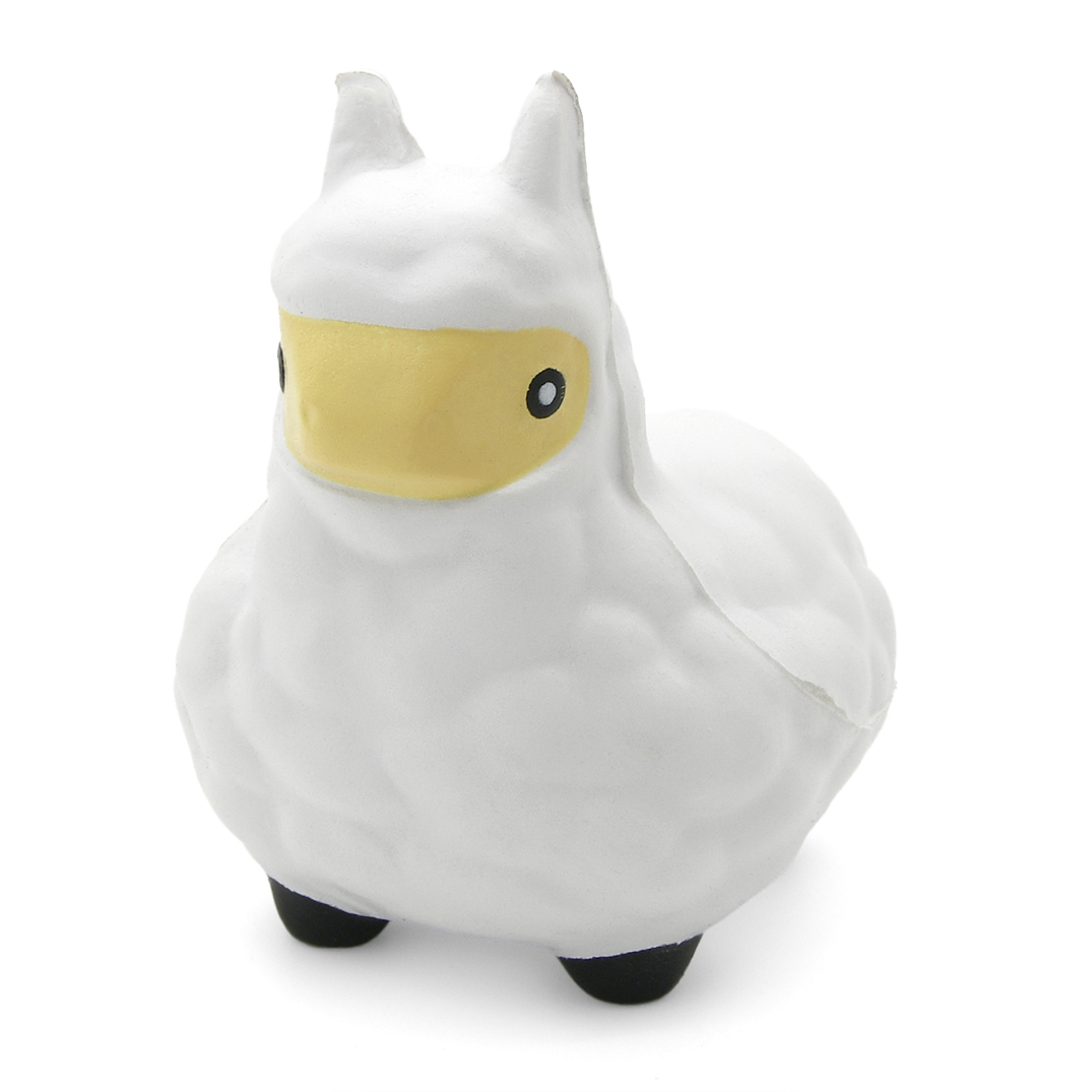 Chunky llama Stress Ball Front View