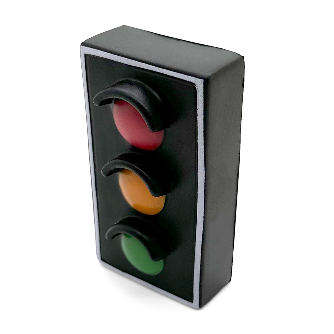 Traffic Light Stress Ball Front View