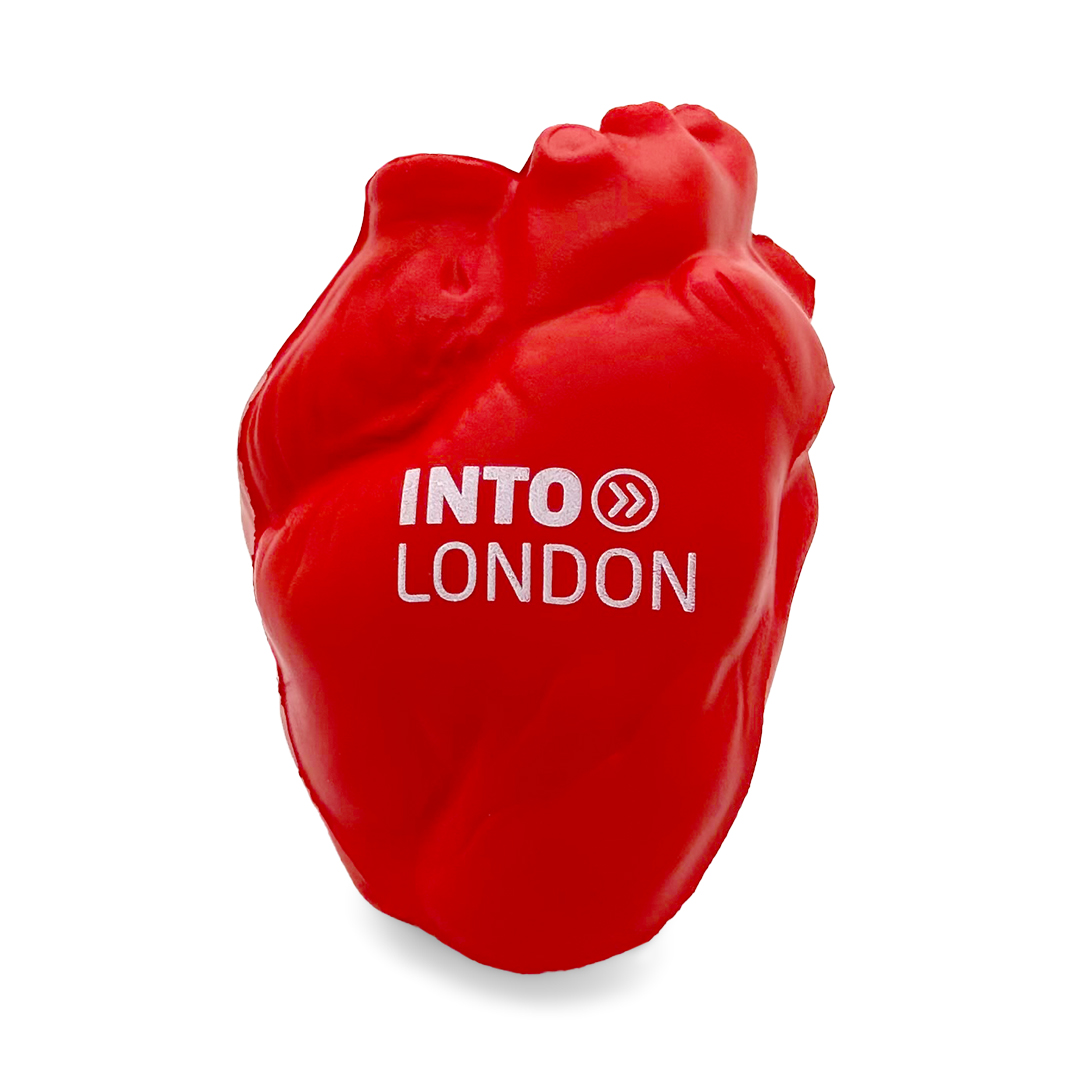 Factual Heart Stress Ball Front