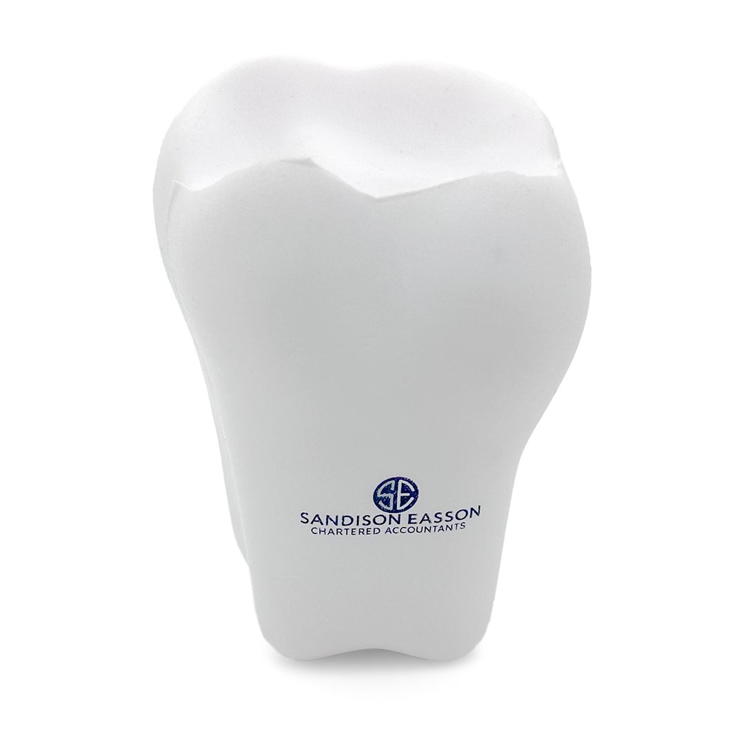 Tooth Stress Ball Front