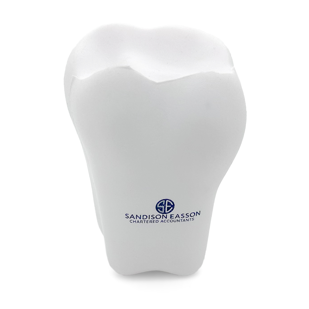 Tooth Stress Ball Front