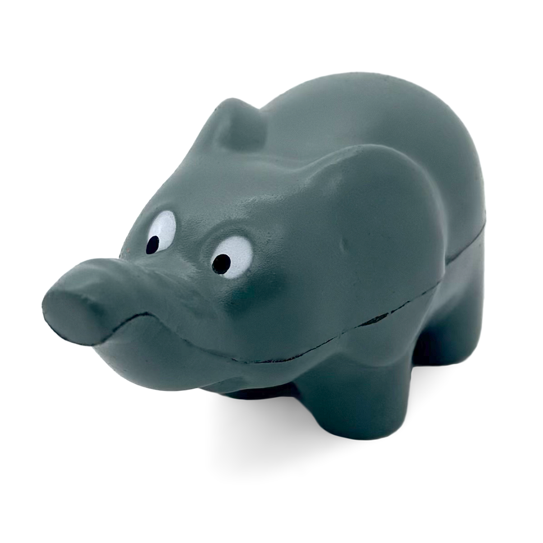 Elephant Keyring Stress Ball Front View