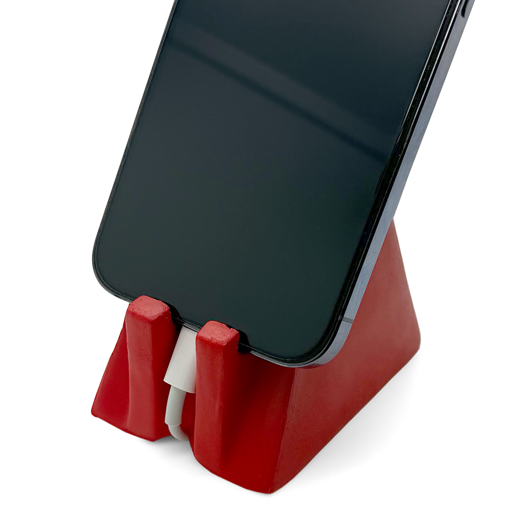 Mobile Phone Stand Stress Ball with iPhone Vertical