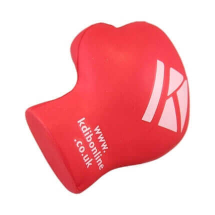 Red Boxing Glove Stress Ball Front View