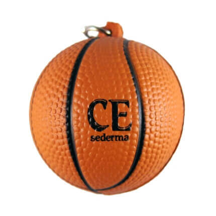 Basketball Keyring Front