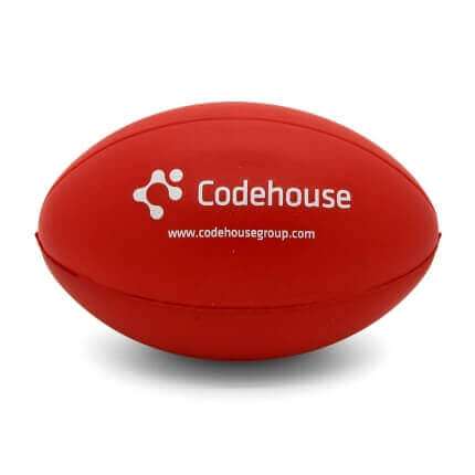 Rugby Stress Ball Front View