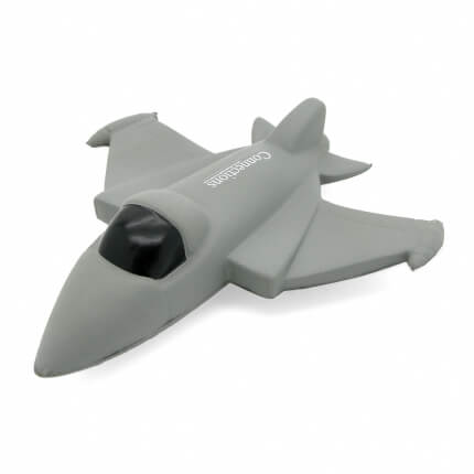 Fighter Jet Stress Ball Front View