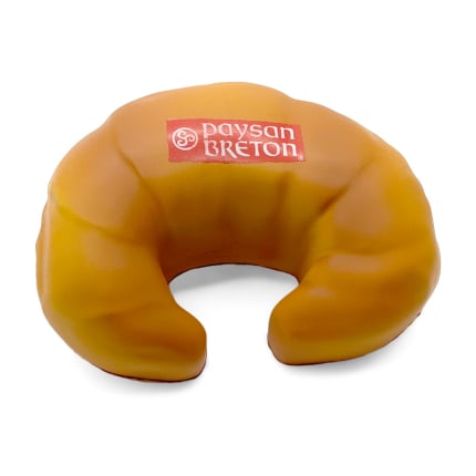 Croissant Stress Ball - Front View