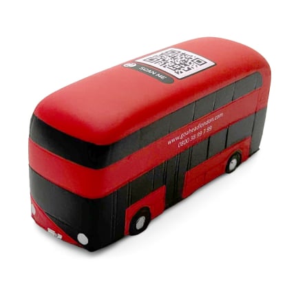 Routemaster Bus Stress Ball - Front View