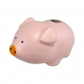 Stress Pig Keyring