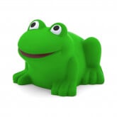 Frog Stress Ball Front View