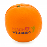 Orange Stress Ball Front View