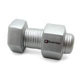 Nut and Bolt Stress Ball - Front View