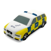 Stress Police Car Front View