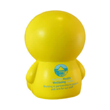 Winking Man Stress Ball With Logo