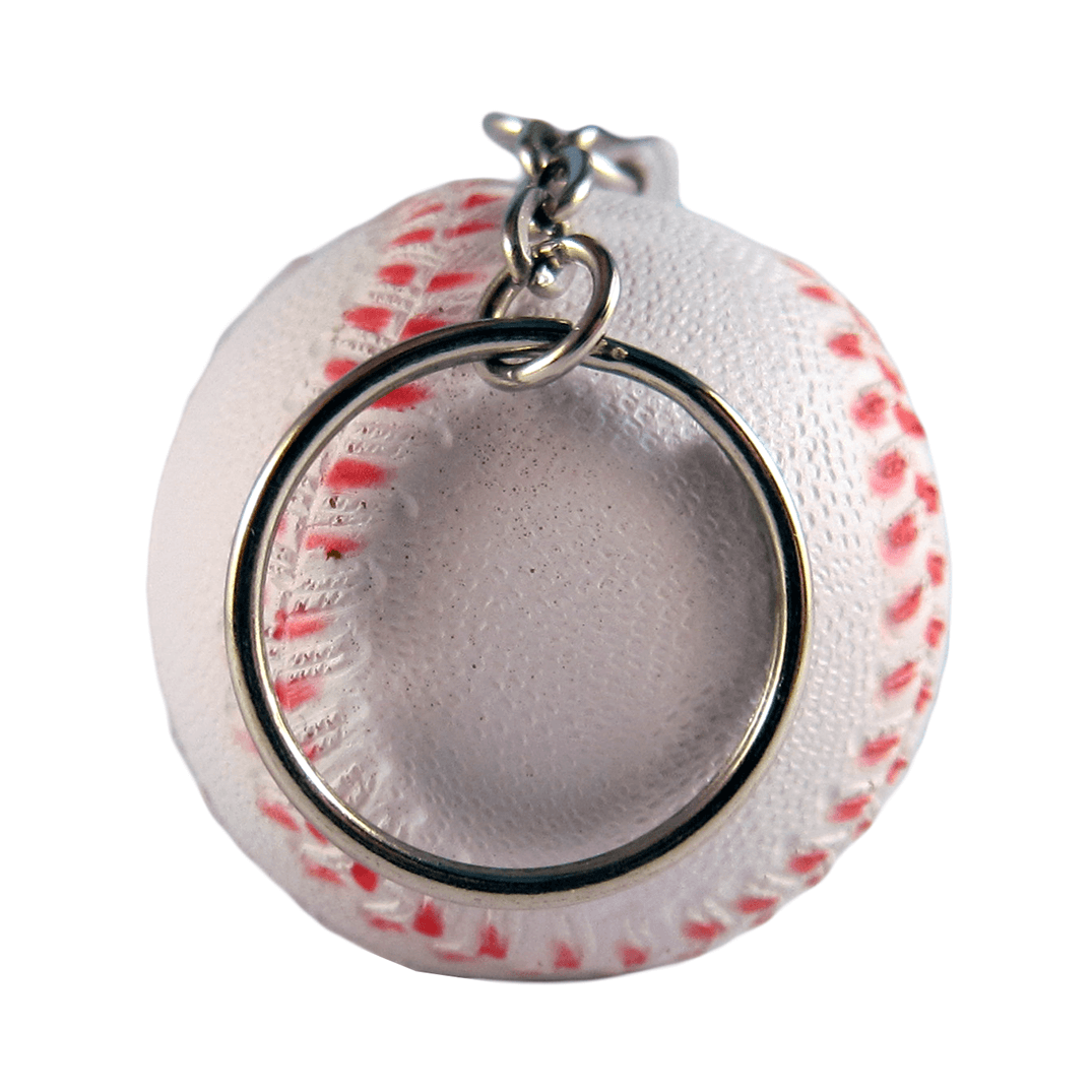 Baseball Keyring Side