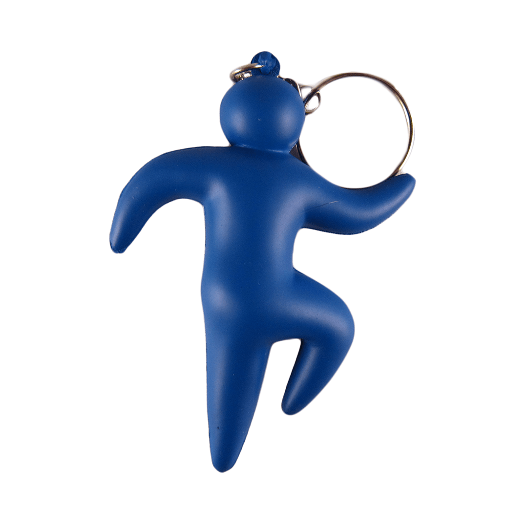 Runner Keyring Blue