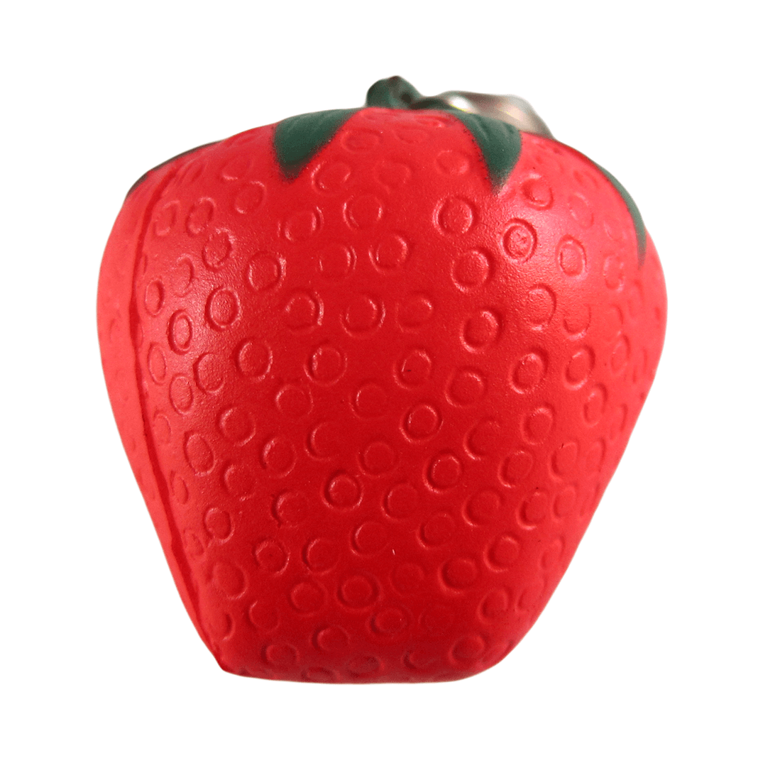 Strawberry Keyring Back